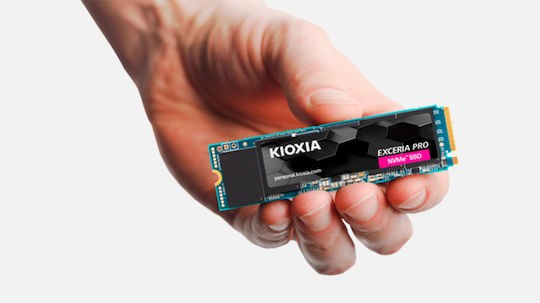 Kioxia Exceria Pro SSD 2TB τύπου M.2 με σύνδεση PCI Express 4.0 (PS5 Compatible) LSE10Z002TG8