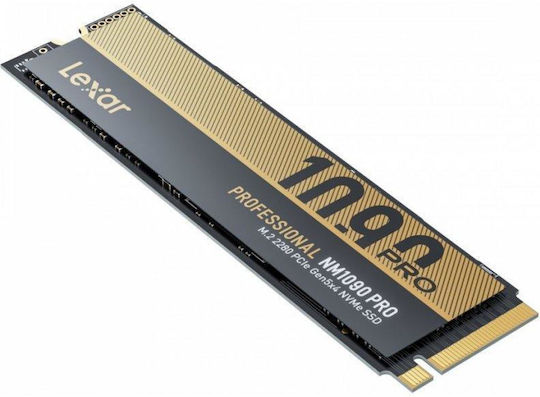 Lexar NM1090 Pro SSD 4TB τύπου M.2 με σύνδεση PCI Express 5.0 (PS5 Compatible) LNM109P004T-RNNNG