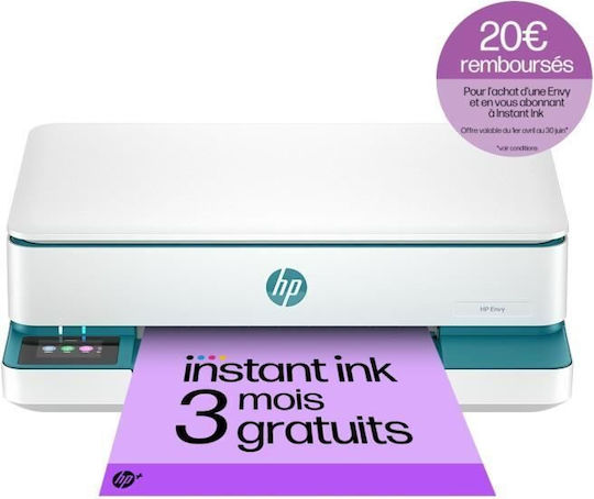 HP Envy 6122e All-in-One Έγχρωμο Πολυμηχάνημα Inkjet με WiFi και Mobile Print