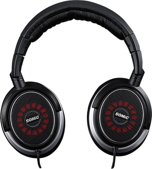 Somic V2 Ενσύρματα Over Ear Ακουστικά Μαύρα