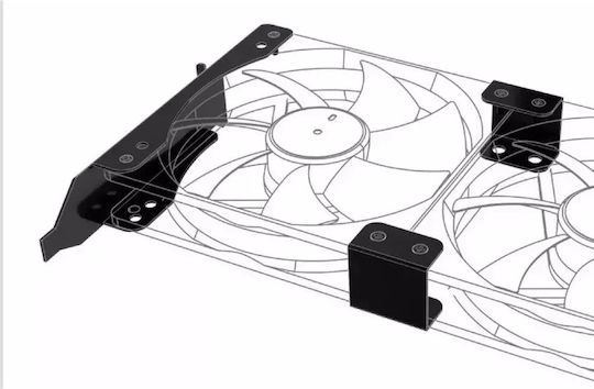 Akasa 120mm Fan Filter Fan Filter