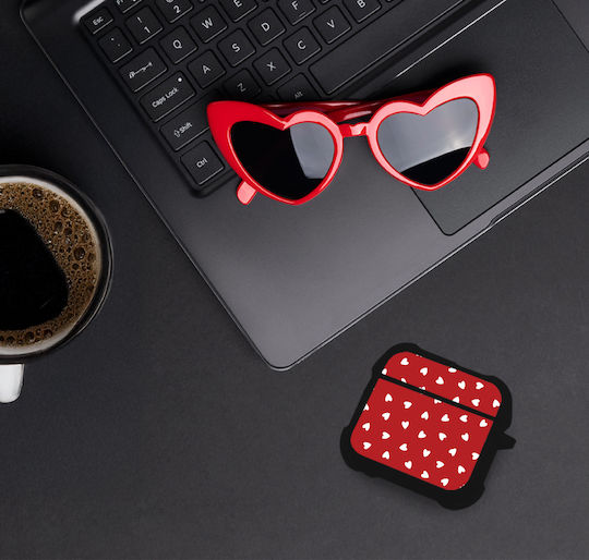 Sonique Heart Series Калъф в Червен цвят за Apple AirPods 4