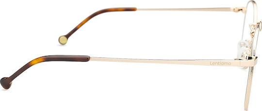 Lentiamo Giuseppe Μεταλλικά Γυαλιά Προστασίας Οθόνης Light Gold