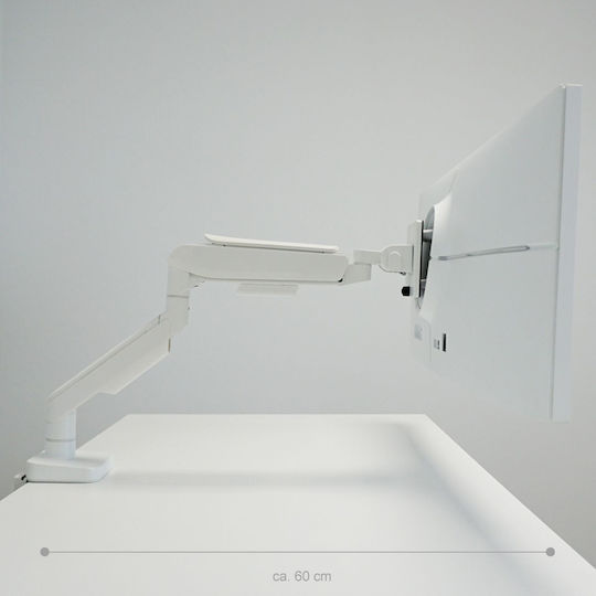 LC-Power Стойка Монитор до 49" Бял (LC-EQ-A49W)
