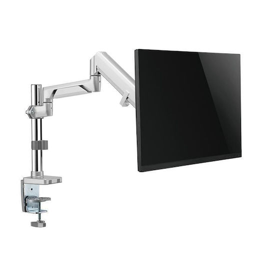 LogiLink Suport Birou Monitor până la 32" cu Braț Argintie (BP0087)