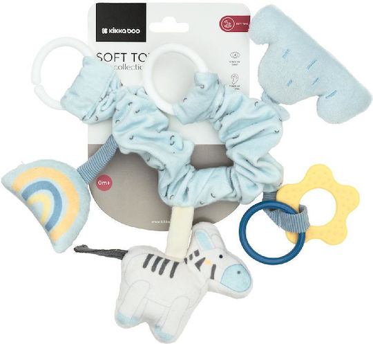 Kikka Boo Chain for Stroller with Mirror Stripy Friends for 0++ Months
