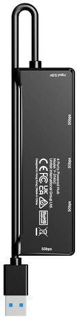 Unitek Hub 4 Θυρών USB 2.0 με σύνδεση USB-A