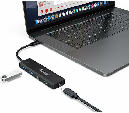 Equip USB Hub 6 Ports USB 3.2 with USB-A Connection