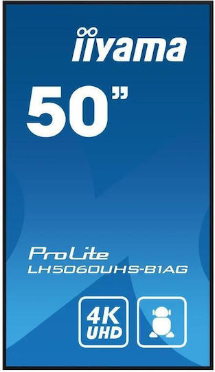 Iiyama Prolite Afișaj Public LCD IPS 4K UHD 49.5"