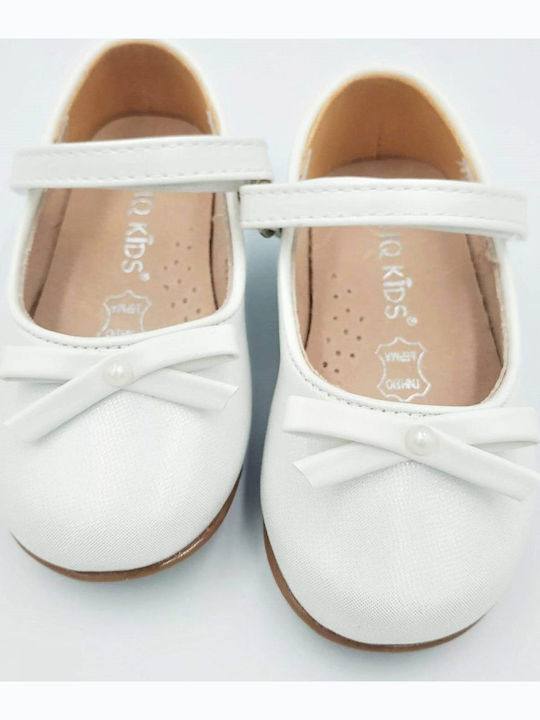 Kids Pumps & Ballerinas Anatomic Leather White Athina Kids Pumps & Ballerinas Anatomic Leather White Athina