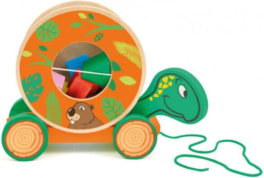 Giochi Preziosi Pull-Along Toy Shapes made of Wood for 18++ Months