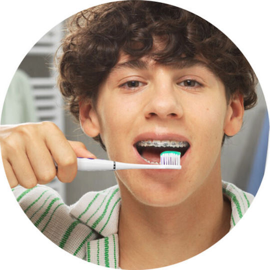 GUM Elektrische Zahnbürste Weiß