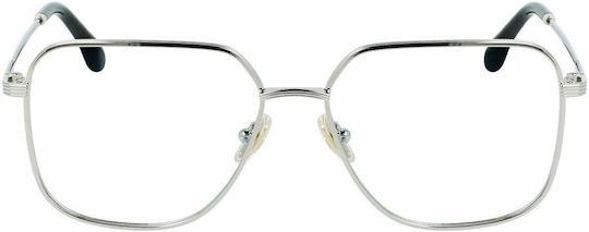 Victoria Beckham Feminin Metalic Rame ochelari Argint VB2124 040