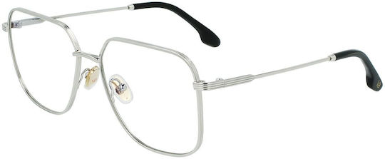 Victoria Beckham Feminin Metalic Rame ochelari Argint VB2124 040