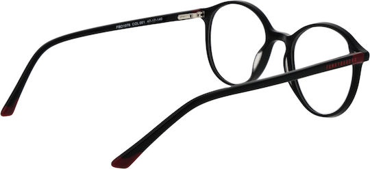 Centrostyle Women's Acetate Prescription Eyeglass Frame Black 47001