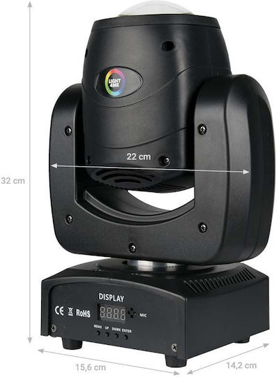 Light4me Φωτορυθμικό Beam LED RGBW