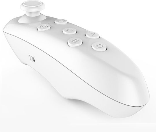 Bluetooth Ασύρματο Gamepad για VR (Virtual Reality) Λευκό