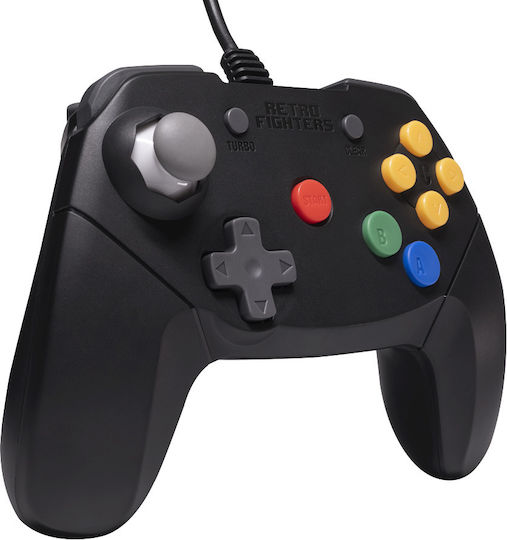 Retro-Fighters Brawler64 Ενσύρματο Gamepad Μαύρο