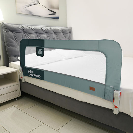 Bebe Stars Nature Bed Rail Guard in Green Color 140εκ. 1pcs