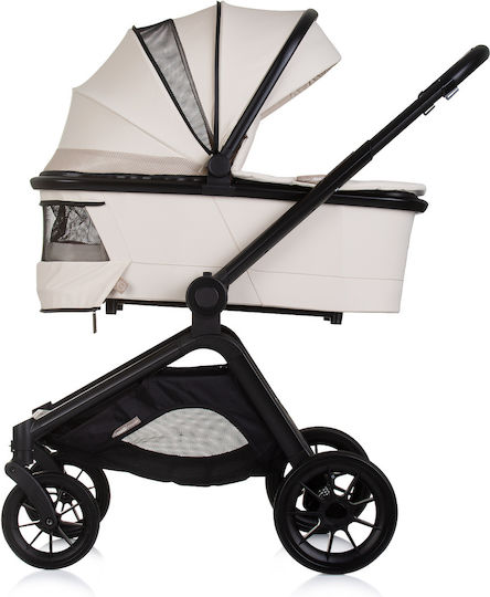 Chipolino Magnum Verstellbar 3 in 1 Baby Kinderwagen Geeignet für Neugeborene Biscotta