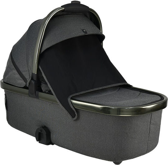 Bebe Stars Onyx 3 in 1 Baby Stroller Suitable for Newborn Gray