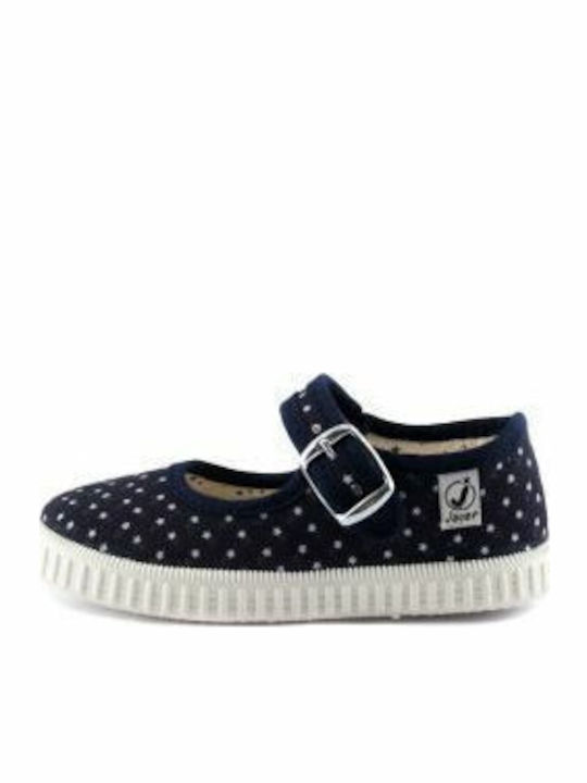 Kids Pumps & Ballerinas Fabric Javer 62-18 Blue Kids Pumps & Ballerinas Fabric Javer 62-18 Blue