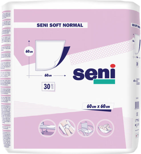Seni Soft Normal Υποσέντονα Ακράτειας 60x90cm 30τμχ