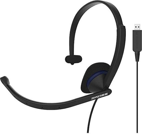 Koss CS195 On Ear Multimedia Ακουστικά με μικροφωνο και σύνδεση USB-A