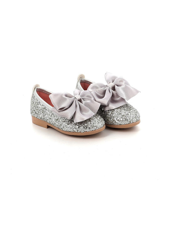 Kinder Pumps & Ballerinas Minican Farbe Silber Yonca-22y