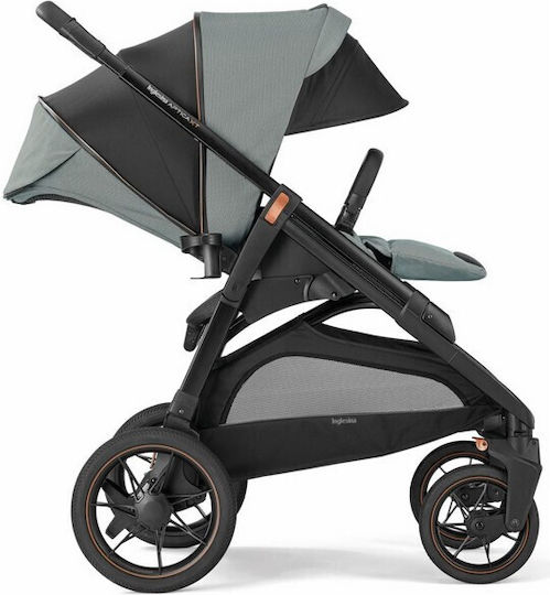 Inglesina Aptica XT Ρυθμιζόμενο Καρότσι Μωρού Kατάλληλο για Nεογέννητο Canyon Grey 12.6kg