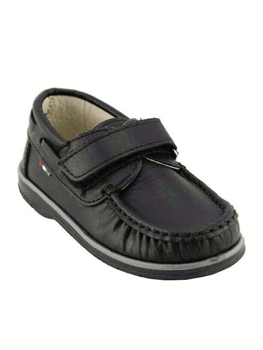 Scarpy Leder Kinder Slipper & Mokassins mit Bügel- und Schleifenverschluss