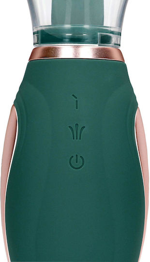 Shots Enhance Vagina Clitoral & Nipple Suction Device Green