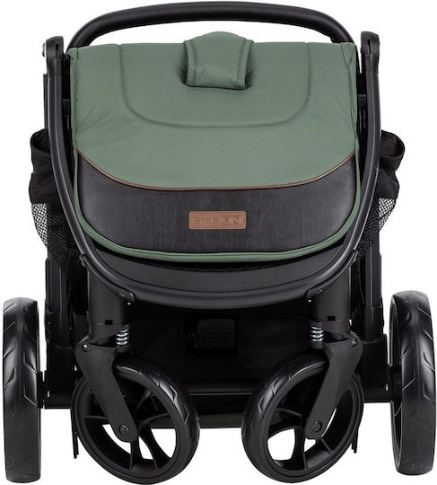FreeOn Dynamic Autofolding Baby Stroller Suitable for Newborn Green