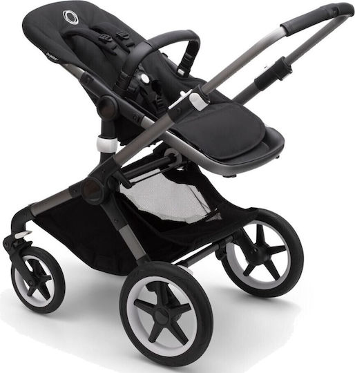 Bugaboo Fox 3 Ρυθμιζόμενο Καρότσι Μωρού Base Graphite - Midnight Black