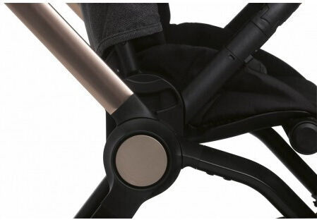 Chicco Mysa Adjustable Baby Stroller Suitable for Newborn Black Satin 9kg