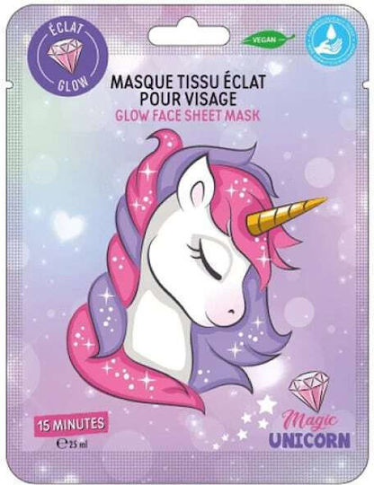 Unicorn Glow Face Sheet Mask 1τμχ