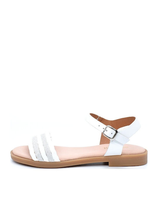 Yoshino Sandal Junior Girl 3-622-23302-39 Λευκο