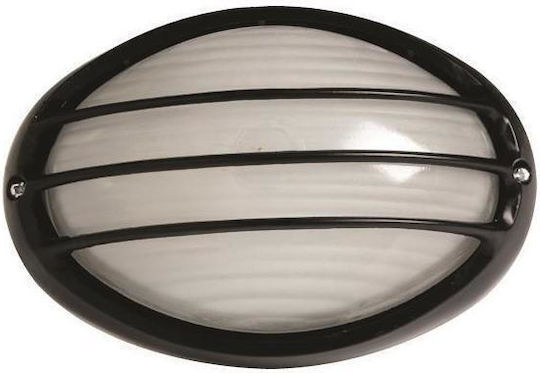 Eurolamp Wandmontierte Außen-Schildkrötenleuchte E27 IP44 21.5x15x10εκ.