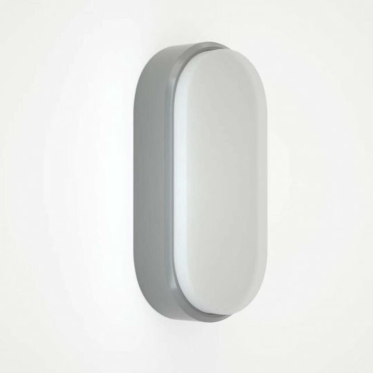 Inlight Echo Стенен Външен Плафон LED IP65 15W с Регулируемо бяло Светлина Двоен лъч 23x10.5x10.5εκ.