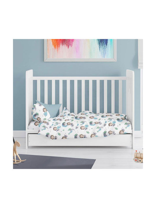 Dimcol Baby Duvet Cover Bebe Sky blue 120x160cm