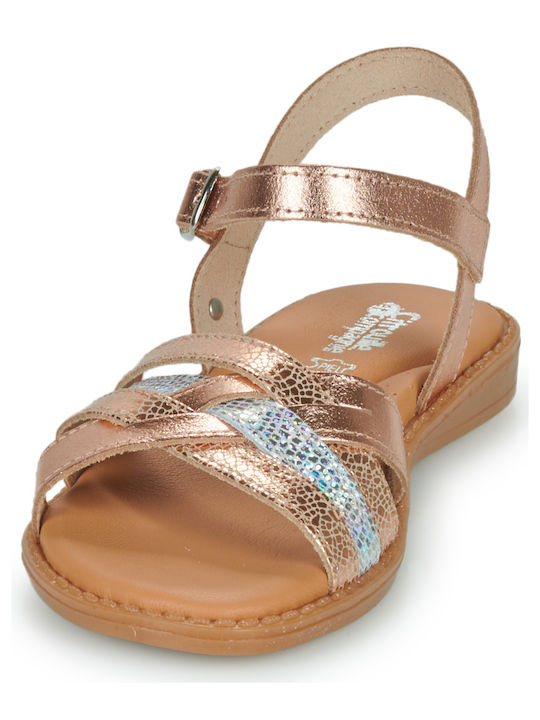 Citrouille et Compagnie Kinder Sandalen Kansak Rosa
