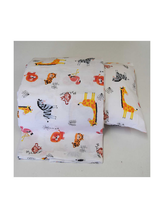 Decocraft Baby Bettbezug Safari Orange 110x140cm. Decocraft Baby Bettbezug Safari Orange 110x140cm.