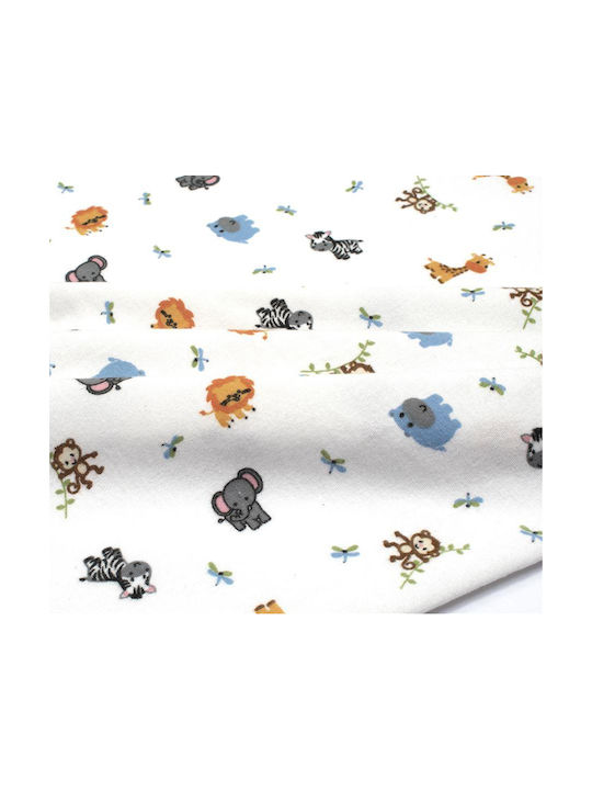 Dimcol Baby Duvet Cover Bebe White 120x160cm