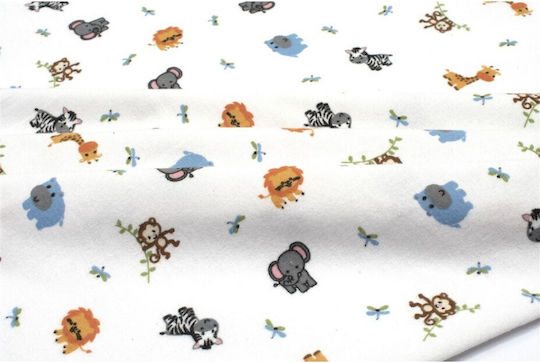 Dimcol Baby Duvet Cover Bebe White 120x160cm