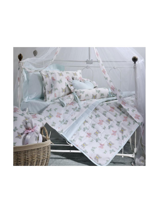 Down Town Home Baby Duvet Cover Set With Pillowcase Multicolour 105x150cm