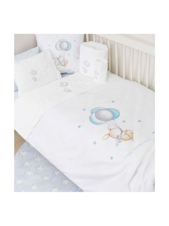 Borea Baby Duvet Cover Sweet Dreams White chile 110x140cm