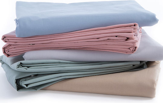 Nef-Nef Homeware Baby Bettbezug Basic Hellblau 110x150cm.
