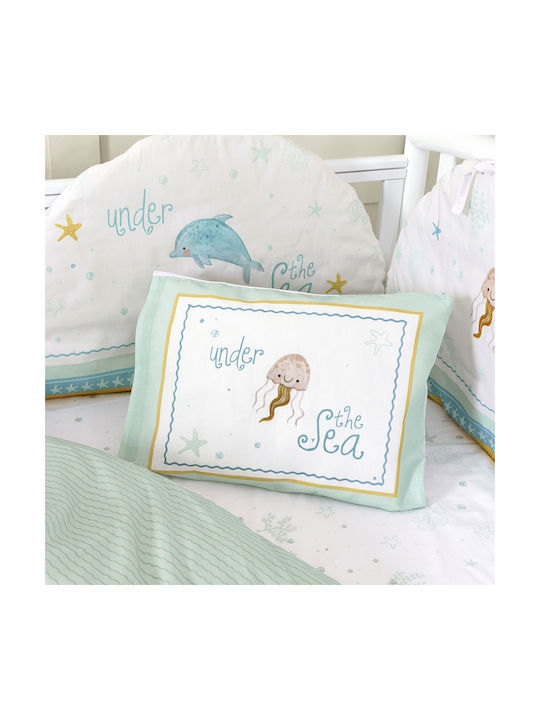 Nima Baby Duvet Cover Set With Pillowcase Sea Love Sea Love 110x145cm