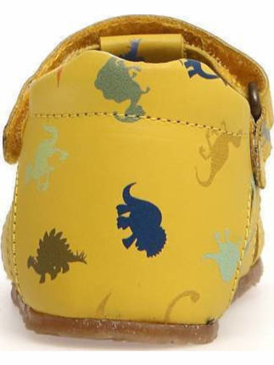 Falcotto Alby 1500736910g04 Calf Pr.dinosaurs Yellow