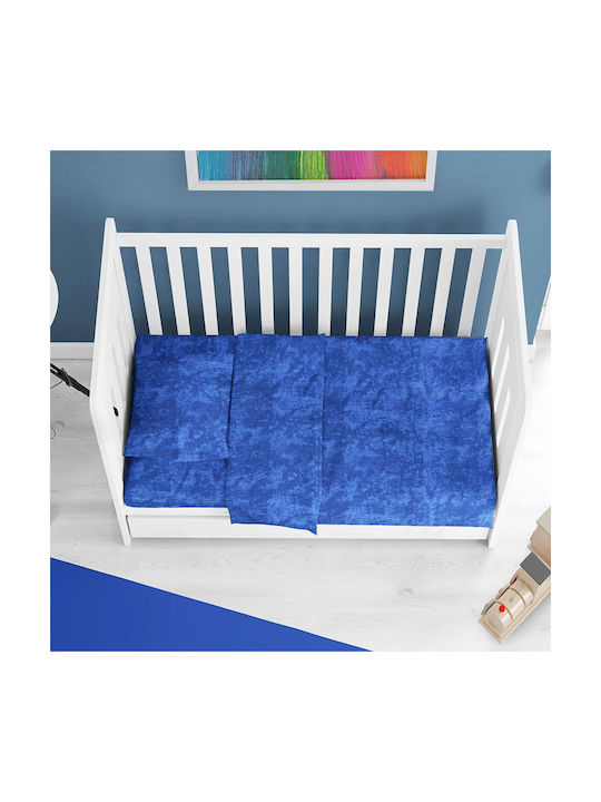Dimcol Baby Bettbezug Electric Blue 120x160cm.